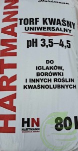 TORF KWAŚNY UNIWERSALNY 80L - HARTMANN