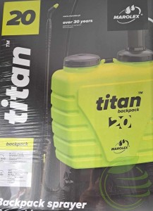 OPRYSKIWACZ PLECAKOWY MAROLEX TITAN 20L