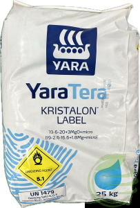 YARA TERA KRISTALON LABEL NIEBIESKI 25kg