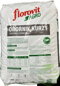 OBORNIK KURZY GRANULOWANY 21kg/30L FLOROVIT AGRO